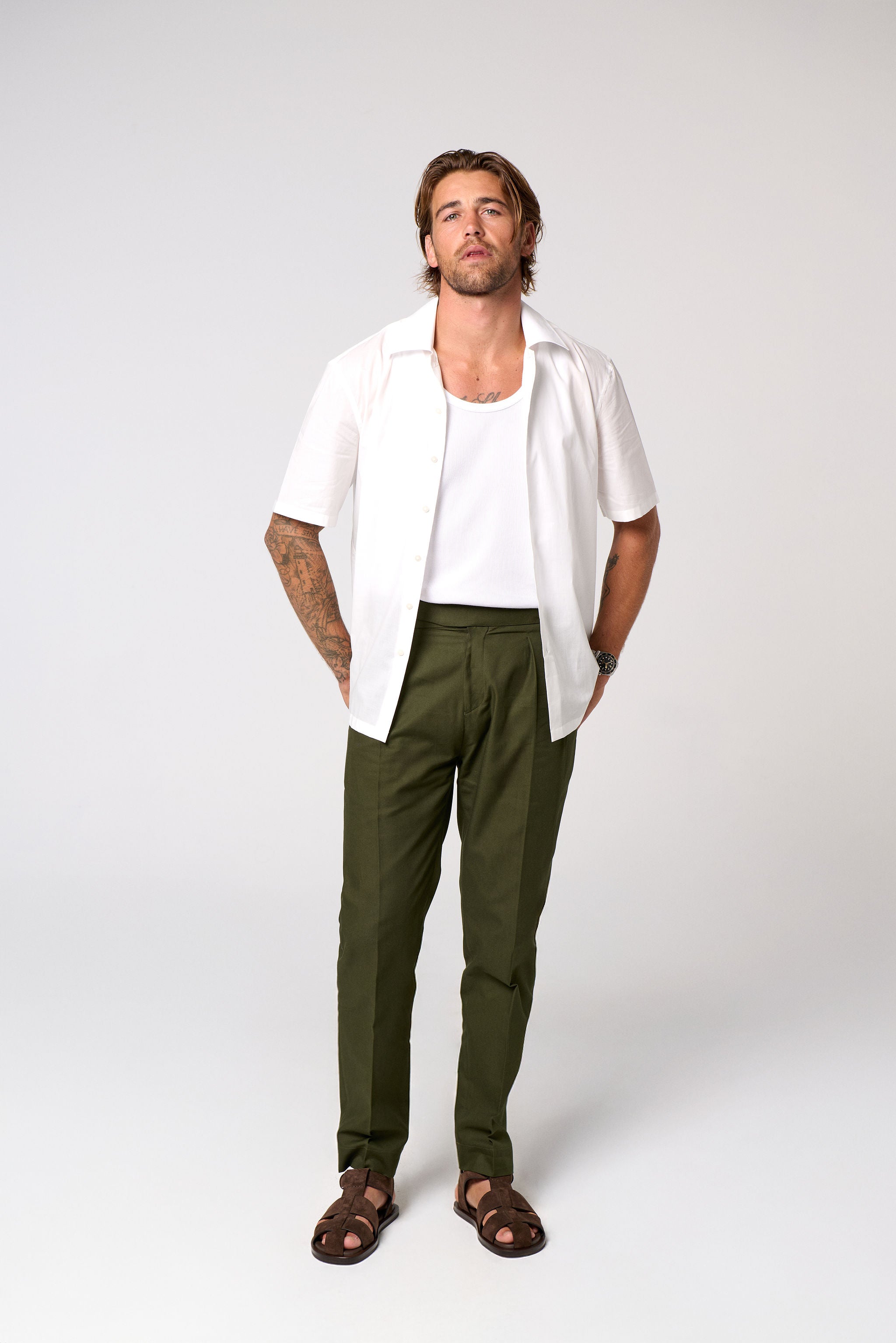 Olive Forza Trouser