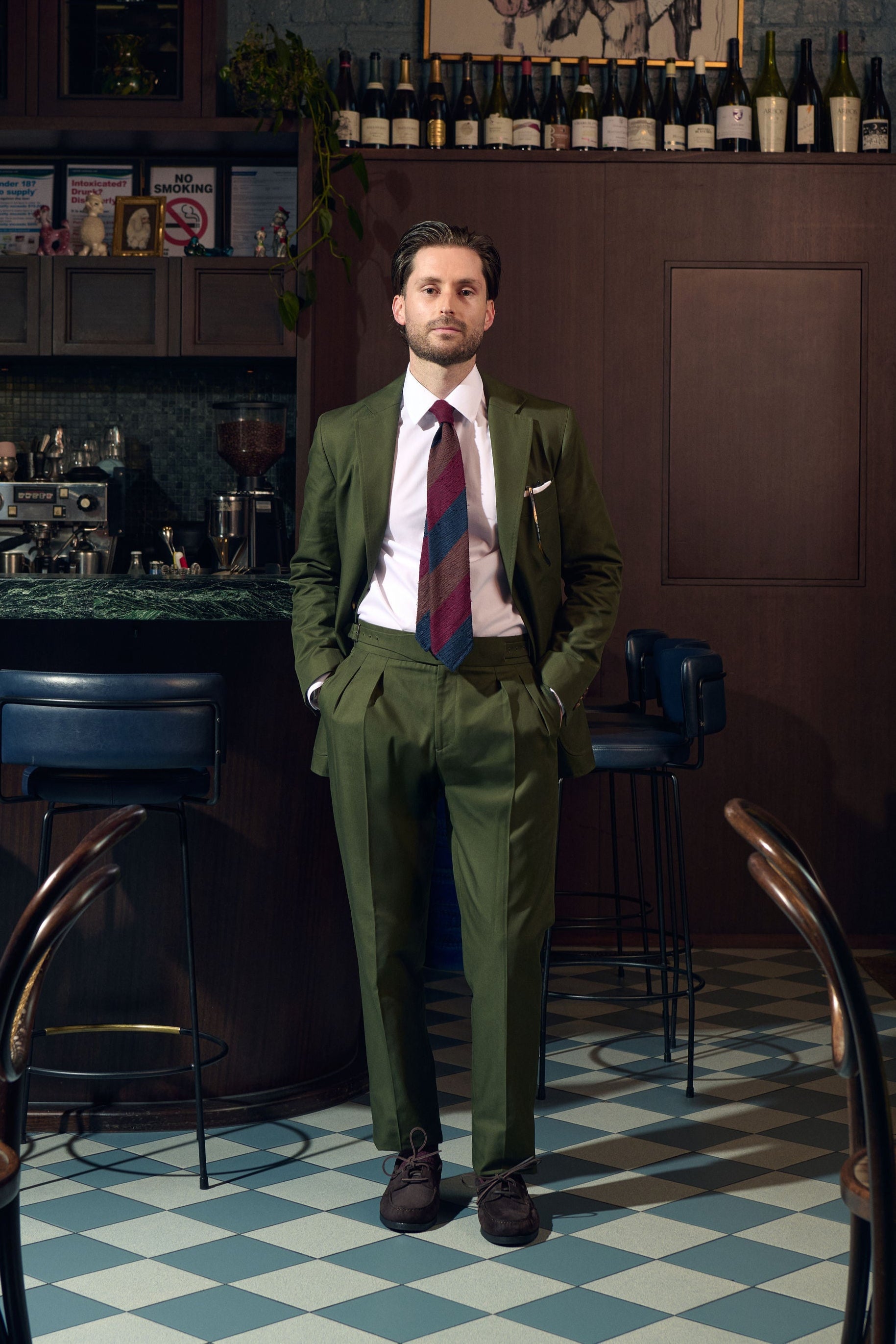 Olive Forza Trouser