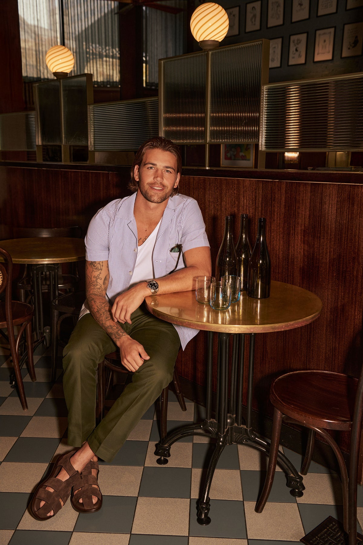 Vino Camp Collar Shirt