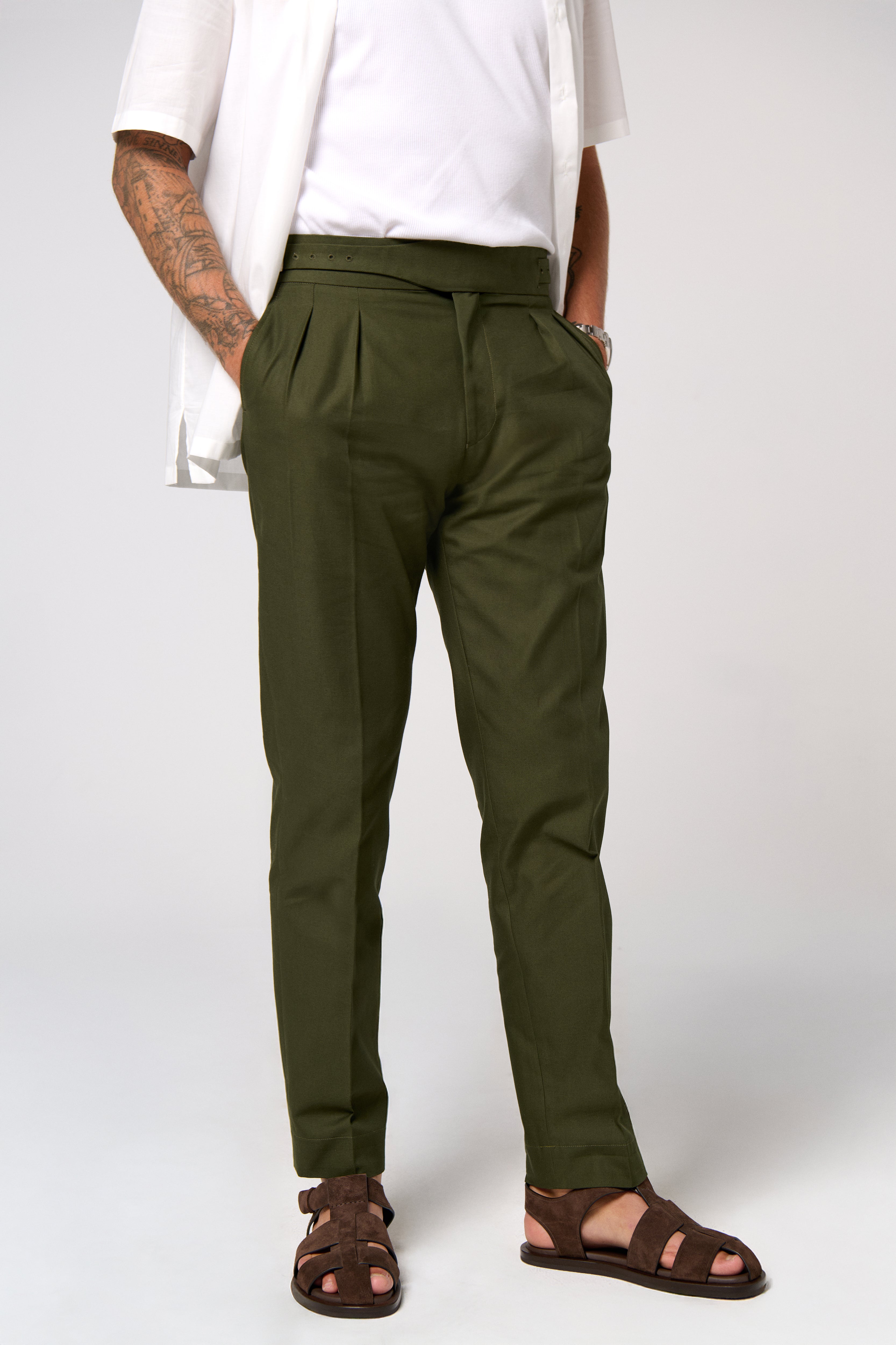 Olive Forza Trouser